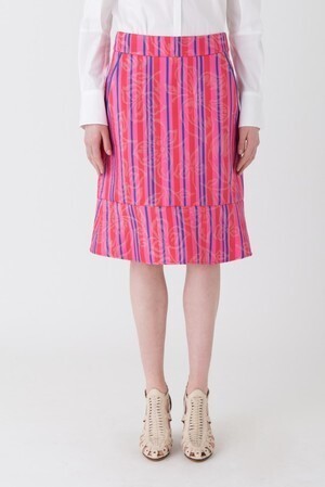 STRENESSE FLARED SKIRT MADE OF CLASSY JACQUARD FABRIC