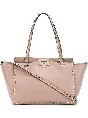 VALENTINO ロックスタッズ トラペーズトート S