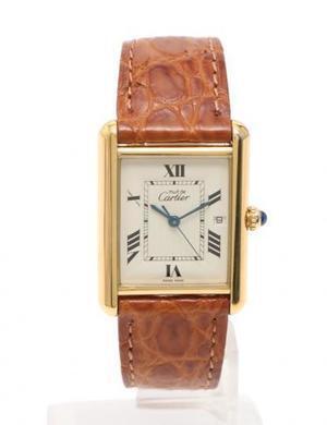 Cartier マストタンク ヴェルメイユ クオーツ SV925