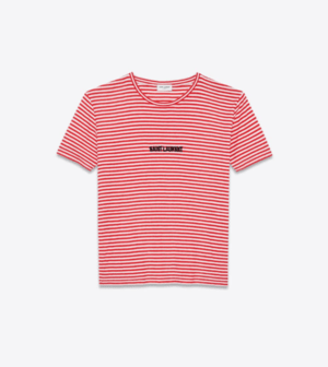 SAINT LAURENT PARIS サンローランストライプTシャツ