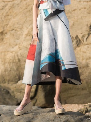 AMERI VINTAGE Ameri VINTAGE(アメリ ヴィンテージ)直営通販サイト / MEDI DRAWING UNEVEN SKIRT