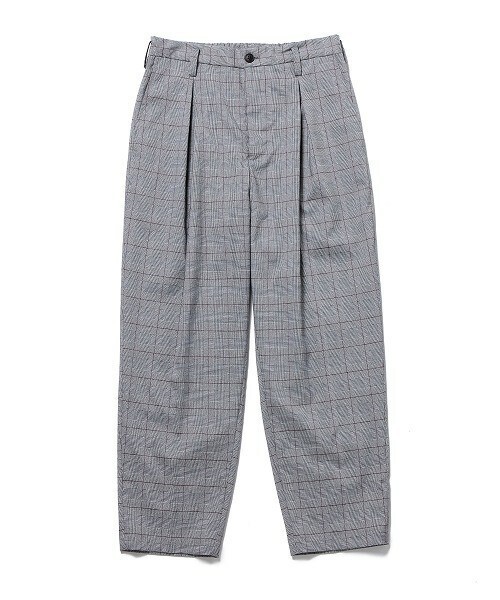 JUNRed チェックインボックスワイドパンツ