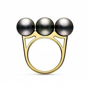 TASAKI balance era black Ring