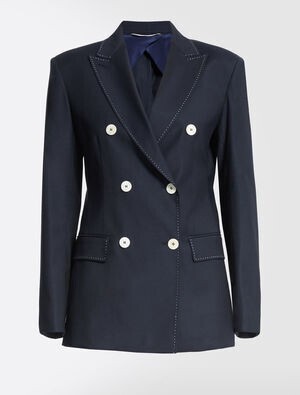 Weekend Max Mara Wool and viscose blazer