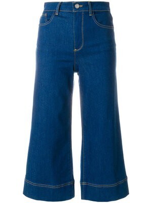 Alice + Olivia cropped flared jeans
