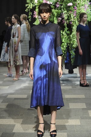 Hanae Mori manuscrit 2018ss Collection