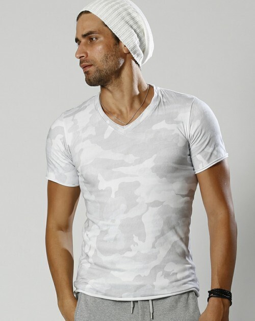 wjk 2ply V-neck S/S T-shirts