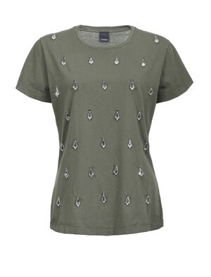 PINKO アップリケTシャツ