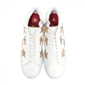 Honour Ovation 【3070】 White/Gold　メンズ ハイトップスニーカー