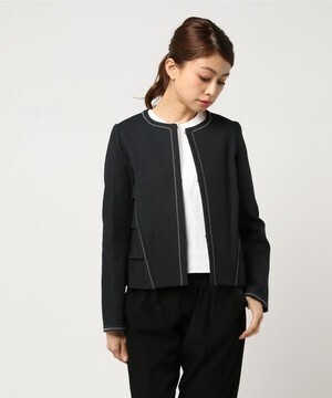 LANVIN en Bleu バックティアードジャケット