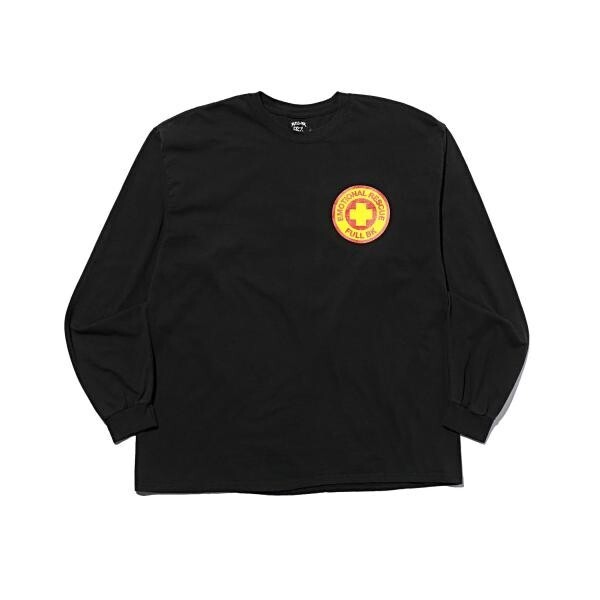 FULL-BK EMOTIONAL RESCUE WASH LS TEE