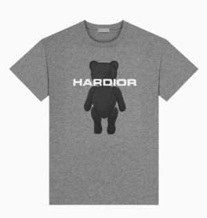 Dior Tシャツ、"HARDIOR"のベアプリント、