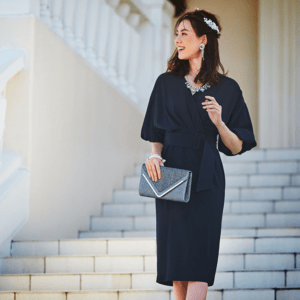 RUIRUE BOUTIQUE RUIRUE BOUTIQUE/【U629】/カシュクールベルトワンピース