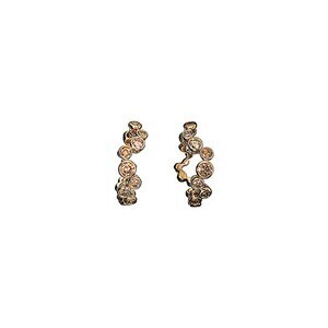 Brown Diamond ベゼルピアス