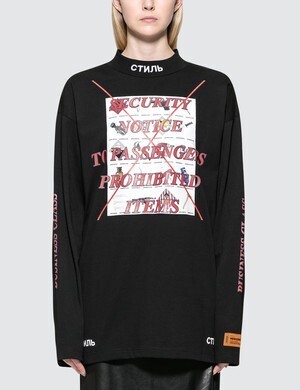 HERON PRESTON HBX Exclusive Prohibited Items Turtleneck