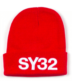 SY32 by SWEET YEARS 【7142】立体刺繍ロゴニットキャップ