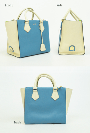 A.D.M.J. バイカラー2WAYショルダーバッグ