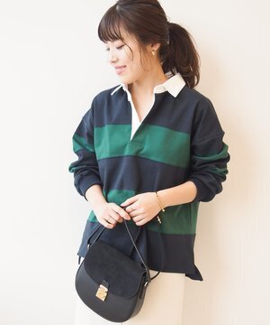 Spick & Span スムースラガーシャツ