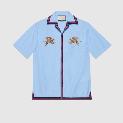 GUCCI タイガー フィルクーペ ボーリング シャツ