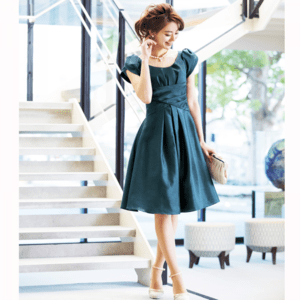 RUIRUE BOUTIQUE RUIRUE BOUTIQUE/【U165】/足長効果抜群スタイル美人の幸福ワンピースドレス