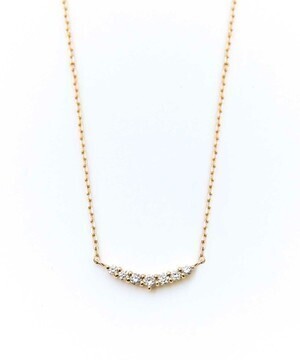 BLOOM 【WEB限定】K10 イエローゴールド ダイヤモンド ネックレス