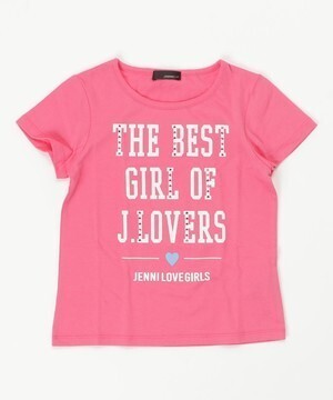 JENNI love ロゴラインストーンTシャツ
