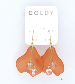 GOLDY 1180513 A パステル ペタル ピアス
