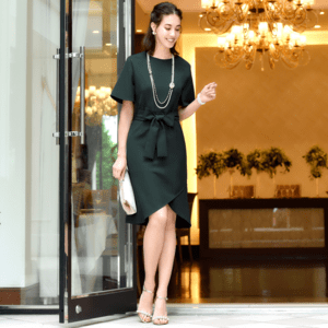 RUIRUE BOUTIQUE RUIRUE BOUTIQUE/【U579】/シンプルフォルムフェミニンワンピース