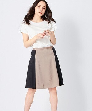 LANVIN en Bleu ショルダーフリルカットソー