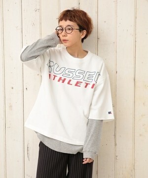 RUSSELL ATHLETIC ラッセル×cepo BIGサイズプルオーバー
