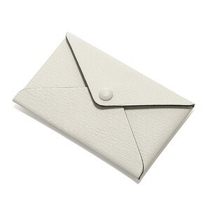 L'arcobaleno Letter名刺入れGOAT（WHT*GRY)