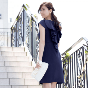 RUIRUE BOUTIQUE RUIRUE BOUTIQUE/【U341】/スイートでグラマラスなシースワンピース