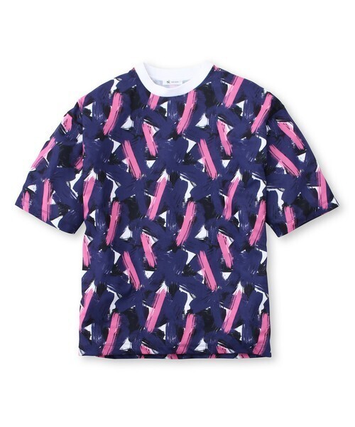 tk.TAKEO KIKUCHI ブラッシュアートTシャツ