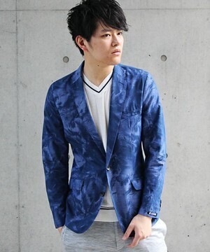 HIGH STREET ＴＡＩＡＮＡパームツリー一重ジャケット