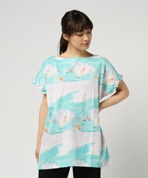tsumori chisato SLEEP マリンガールズ／トップス（４分袖）