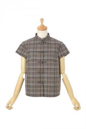 KEITA MARUYAMA Valencia Check ブラウス