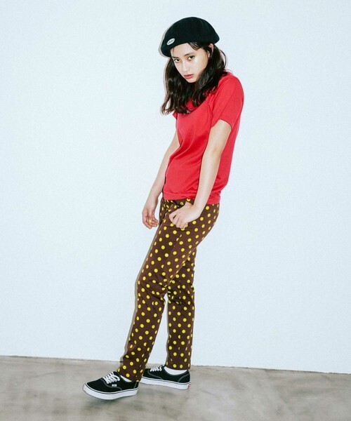 X-girl PRINTED TROUSER