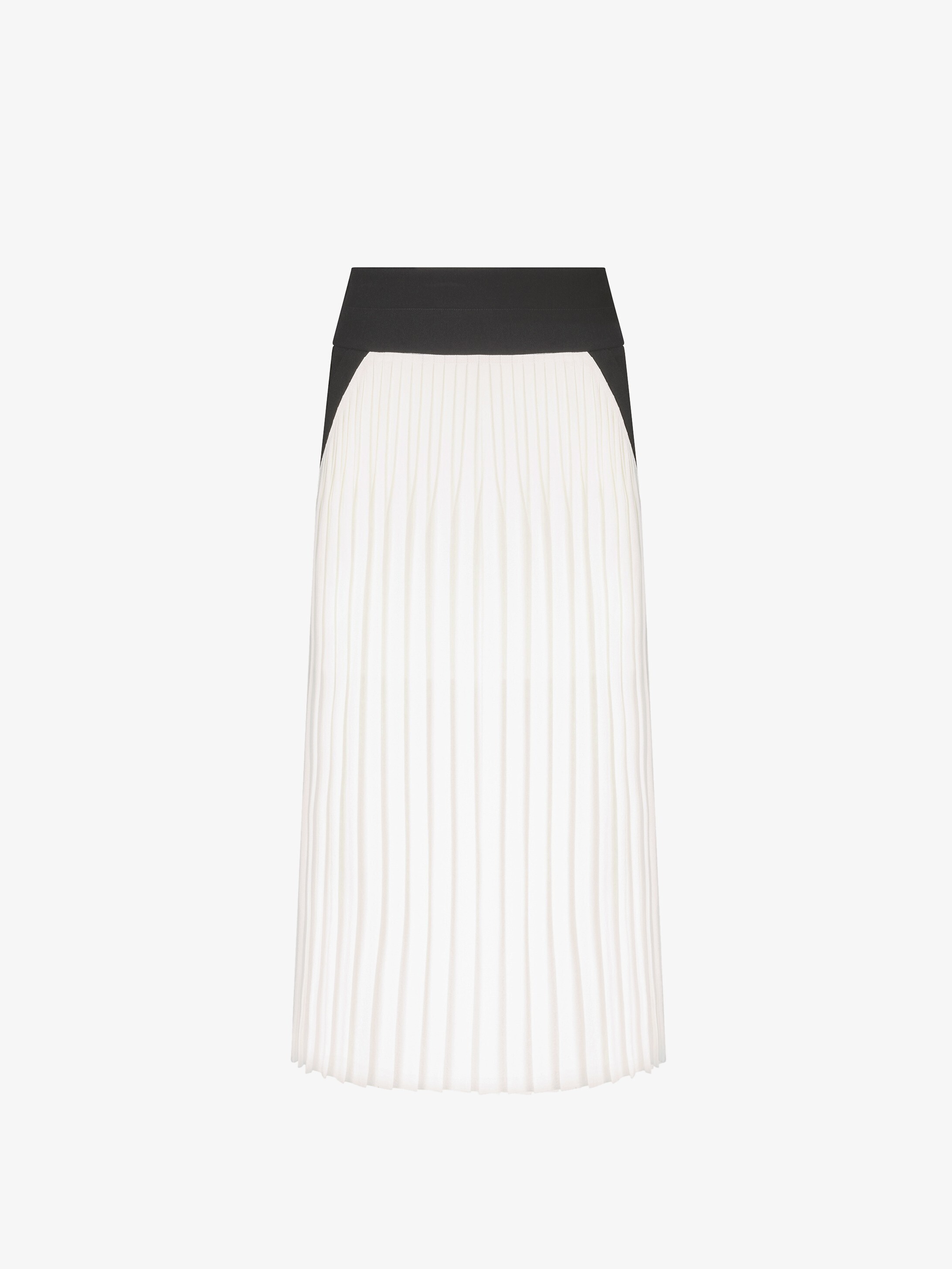GIVENCHY ウール クレープ ミディ スカート