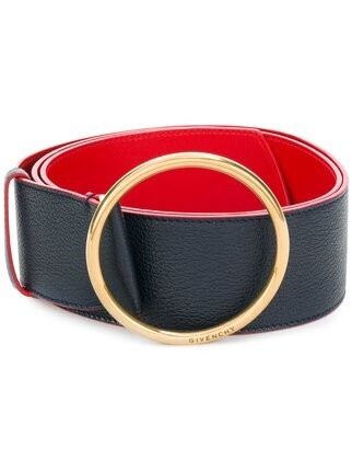 GIVENCHY ツートーンラージレザーベルト