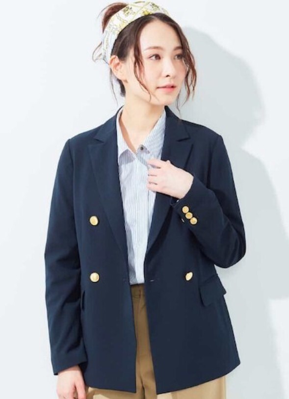 a.v.v a.v.v WOMEN ダブルブレストブレザー