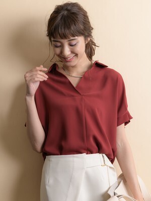 TONAL タックスリーブスキッパーシャツ