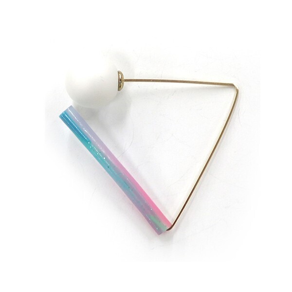 Lights by Yasuko Kondo triangleピアス(片耳)