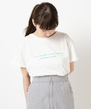 Kastane 刺繍ロゴTee
