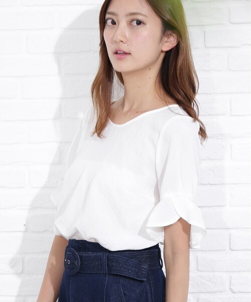 JILL by JILLSTUART スリーブコンシャスブラウス