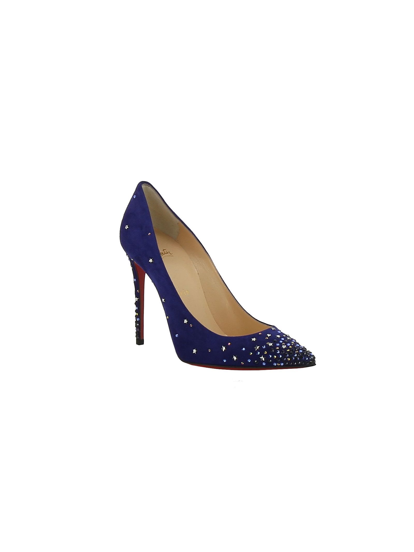 Christian Louboutin Gravitanita 100 Veau Velours Pumps