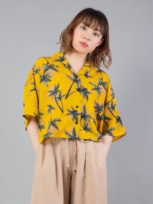 RID.DLE FROM アロハ柄開襟シャツ