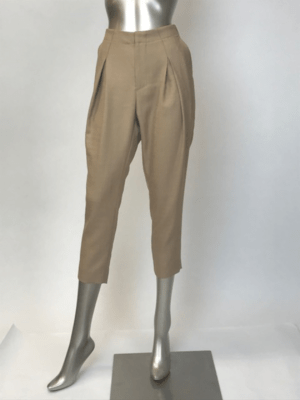 LAPINE BLEUE 麻調ストレッチパンツ