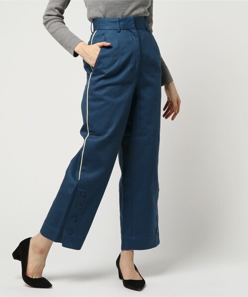 moussy SIDE PIPING PANTS