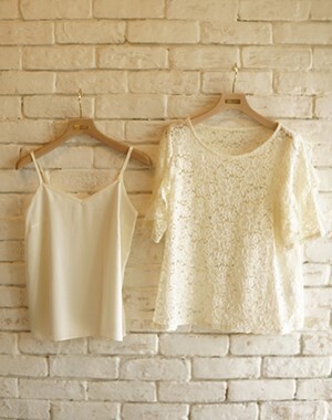 Cherie Mona フリルレースTOPS+インナーSET