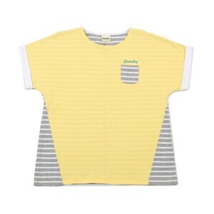 Laundry ボーダー切り替えTシャツ